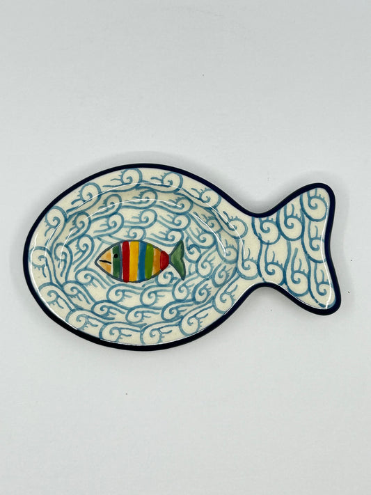 Dish ~ Fish Shape ~ 2540X ~ T4!