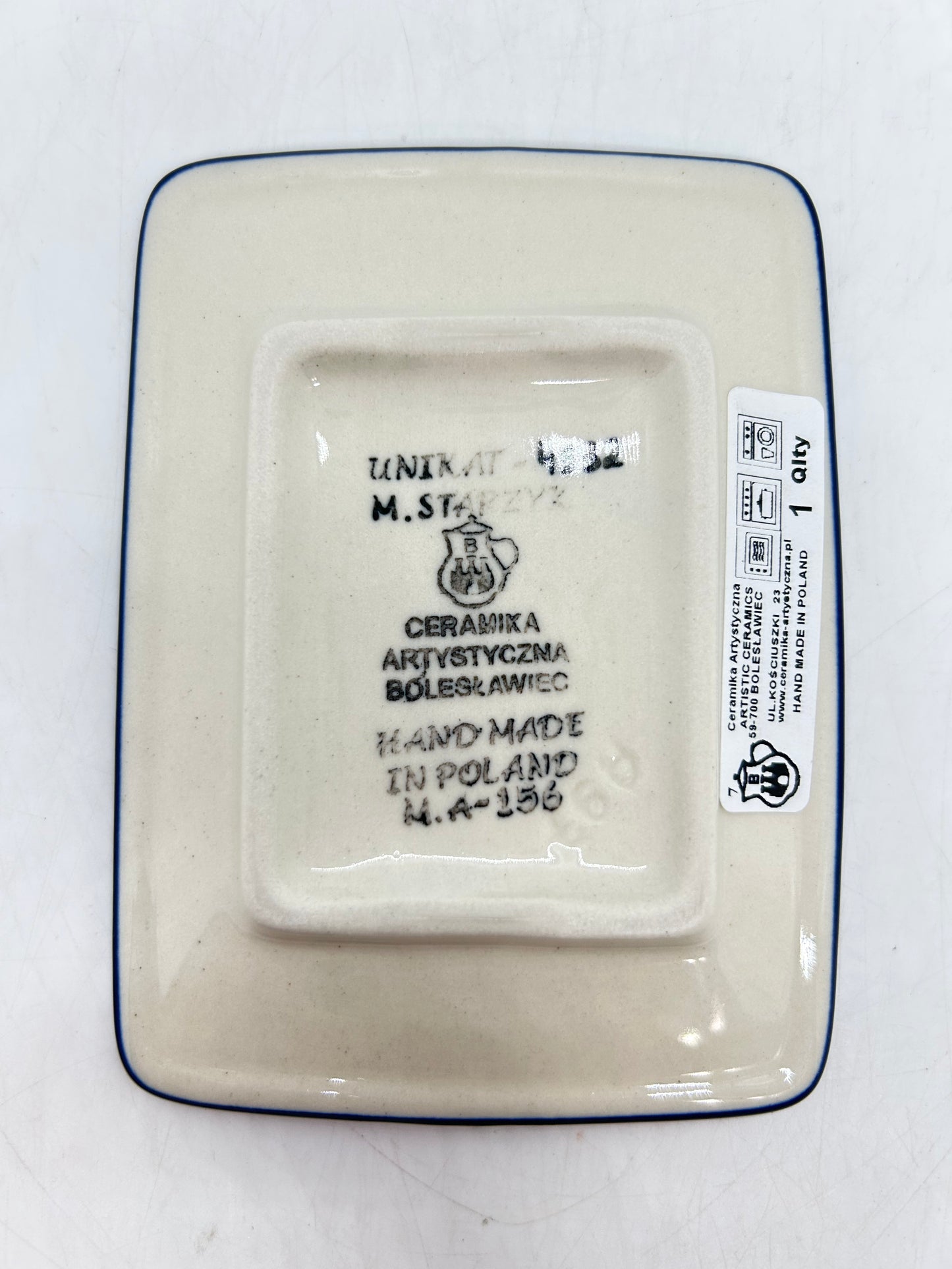 Soap Dish ~ 3.25 x 4.25 inch ~ U4572 - U4!