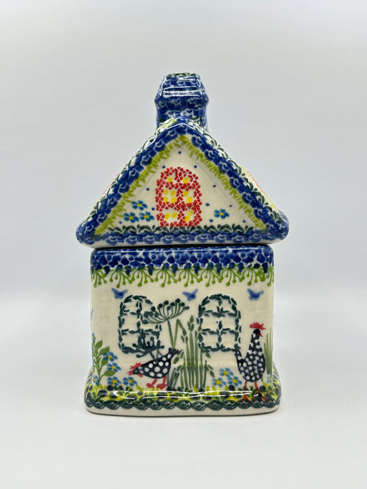 Large House Canister - U950 Green
