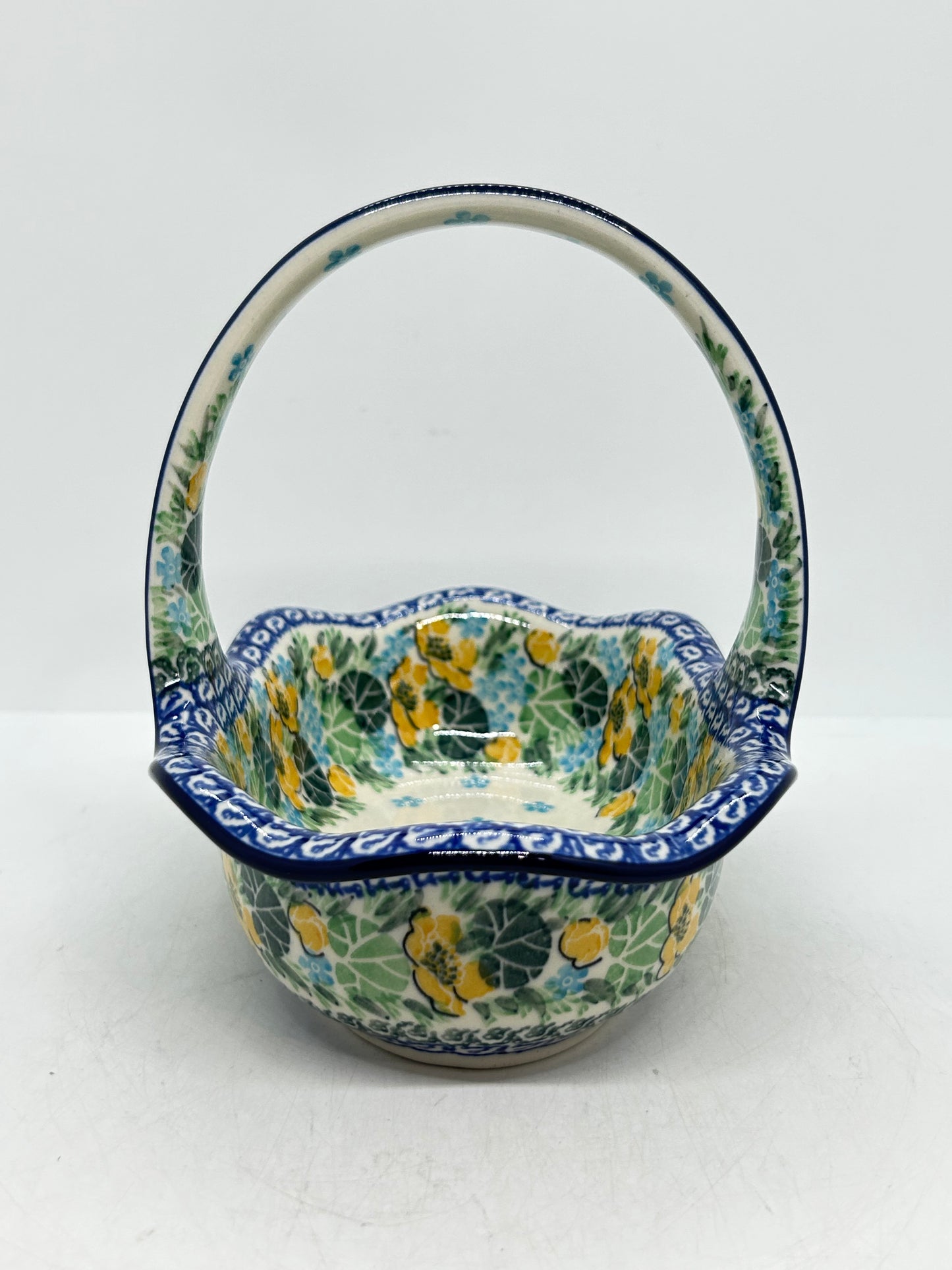 Basket with Handle ~ U5106 ~ U3!