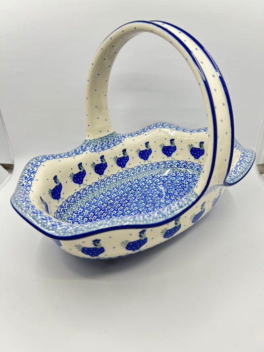 Basket w/Handle ~ 8.25H x 11 L - 2596X - T3!