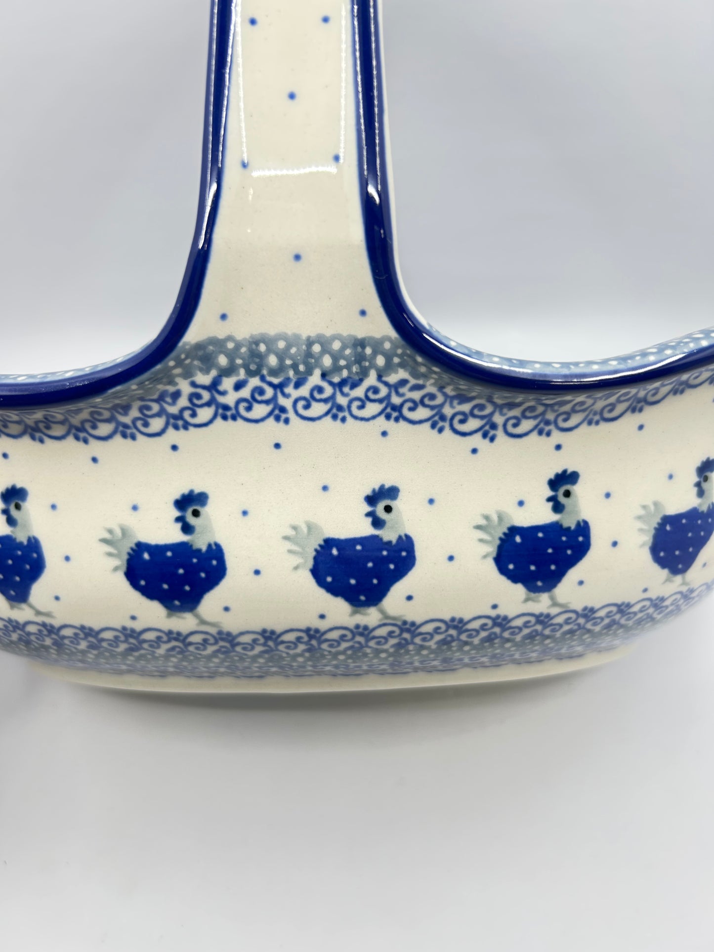 Basket w/Handle ~ 8.25H x 11 L - 2596X - T3!
