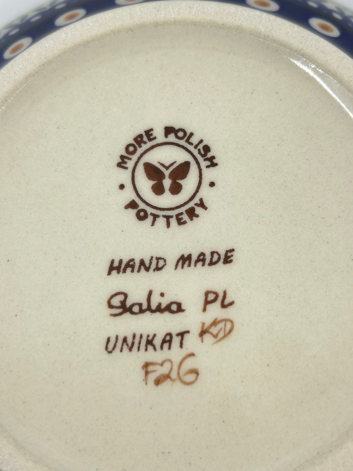 PREORDER DEPOSIT M04 - Medium Artisan Bowl - football - Available 2027