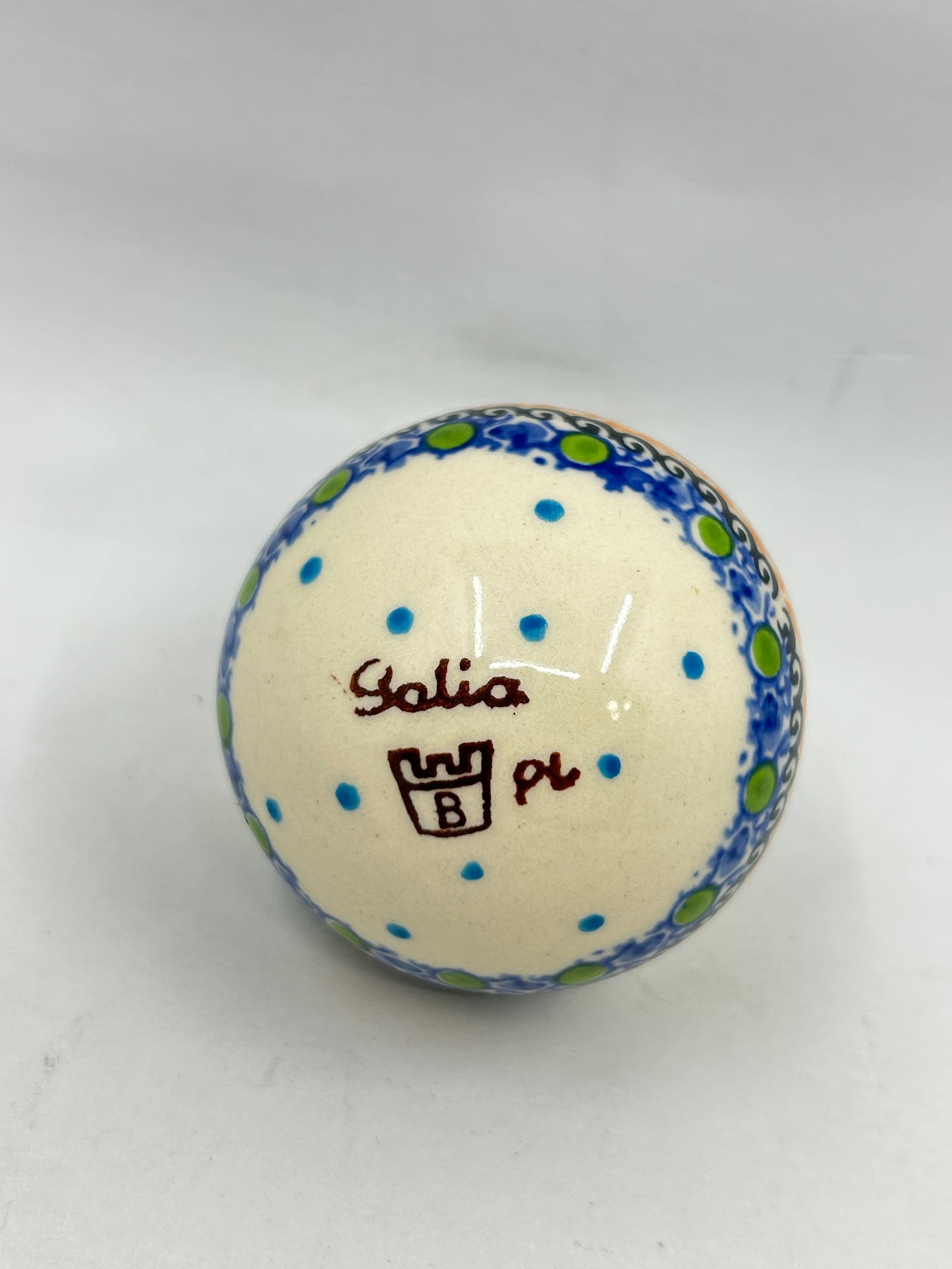 2.5" Galia Round Ornament - U-KR