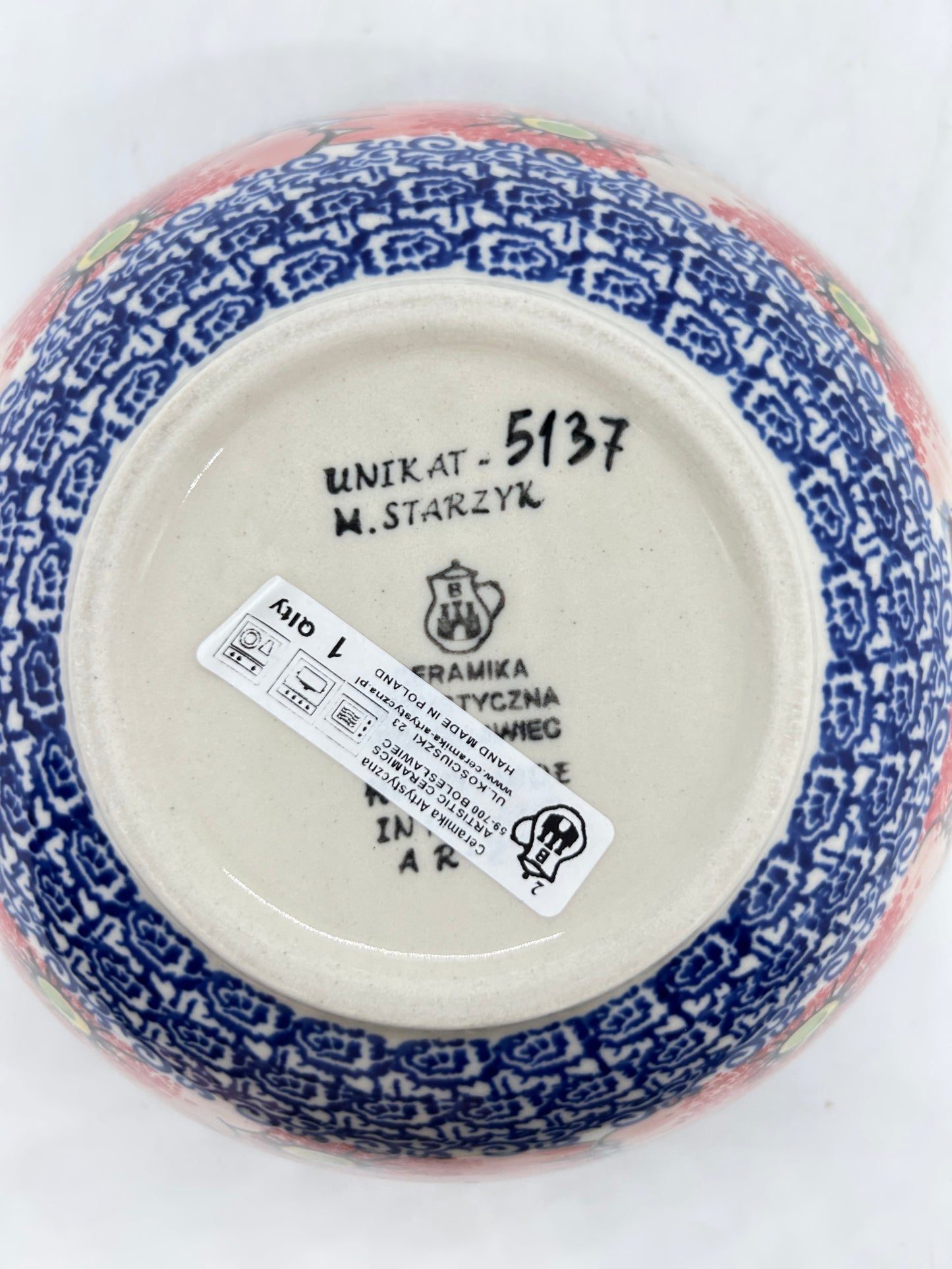 Bowl ~ Nesting ~ 7.75 W ~ U5137 - U4!