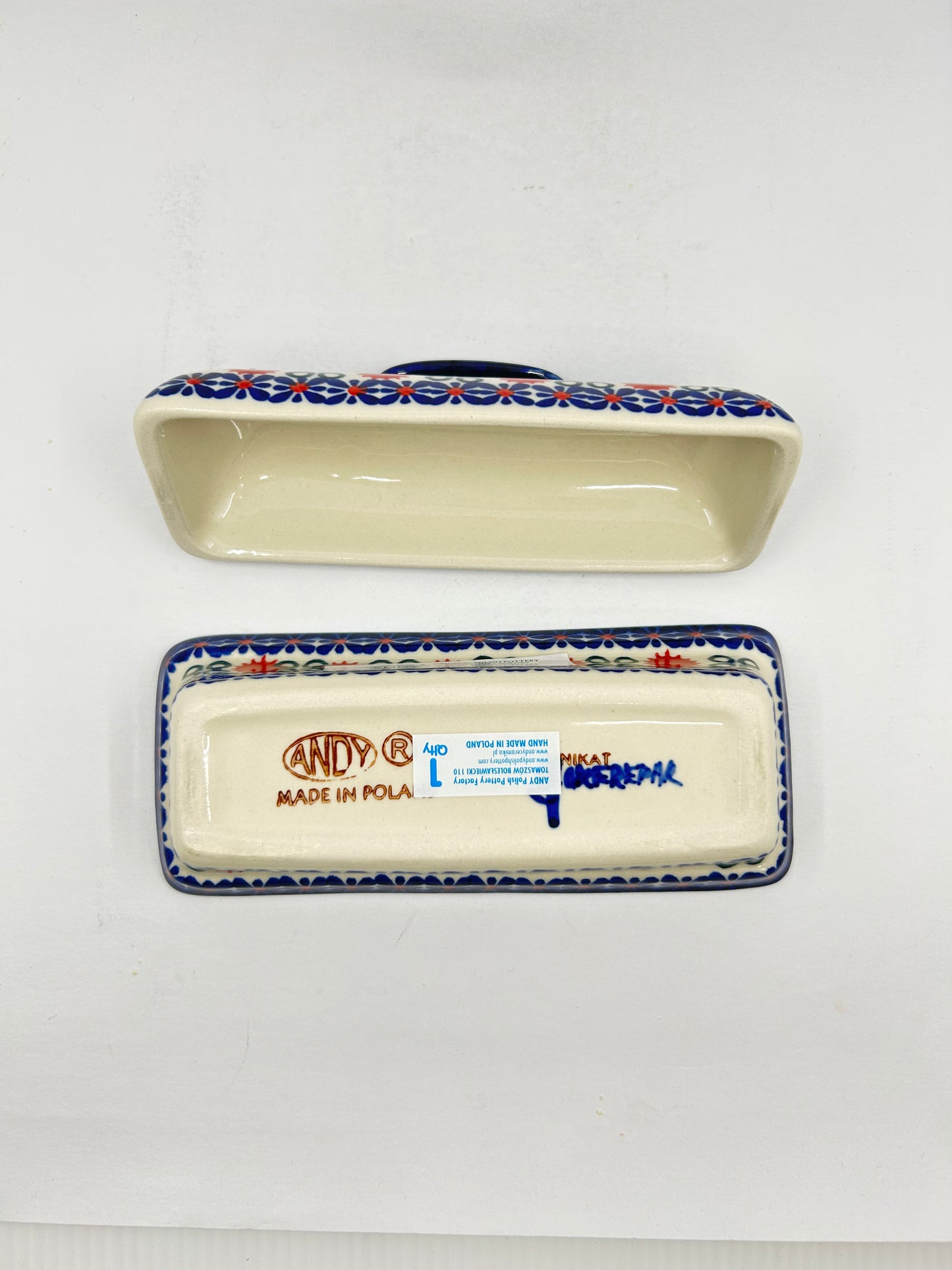 A108- Butter Dish - D30