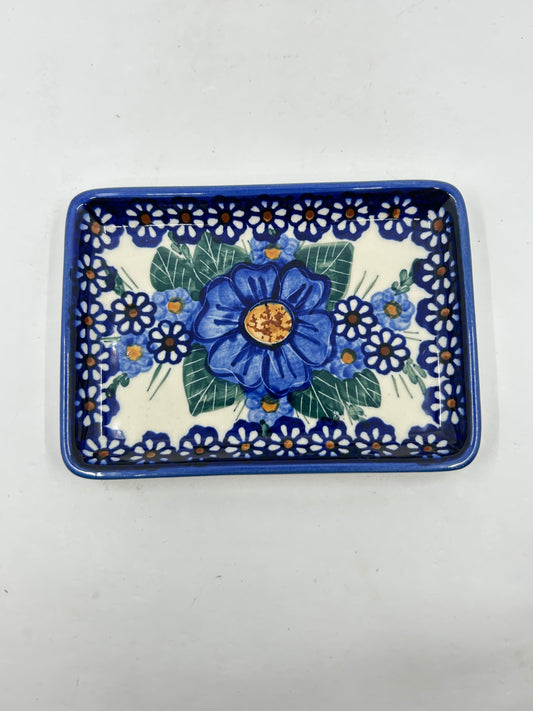 Flat Soap Dish with Rim - D74 - Art