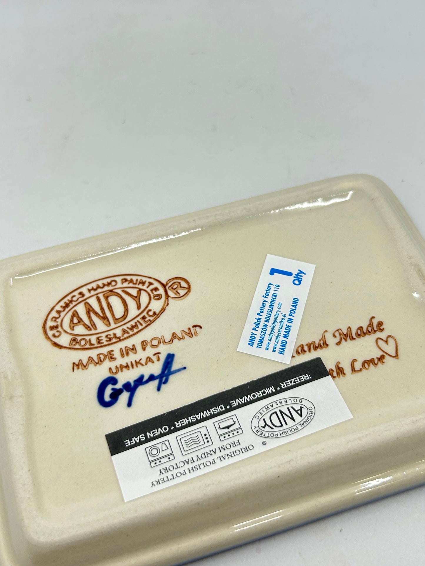 Flat Soap Dish with Rim - D51