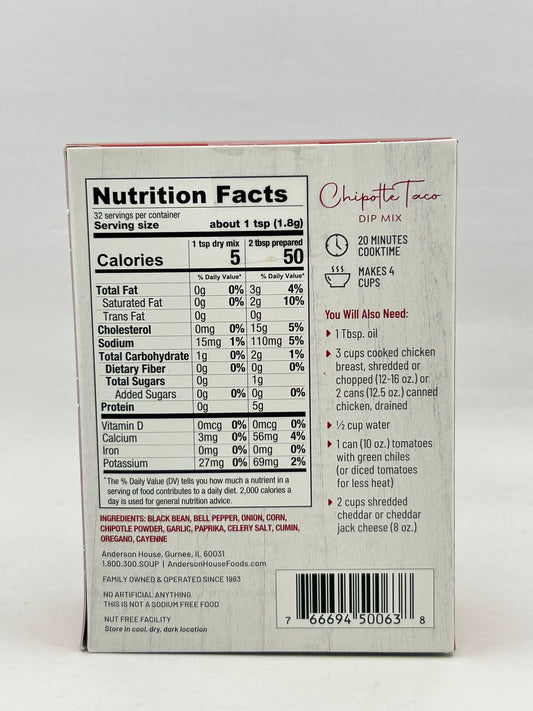 Chipotle Taco Dip Mix