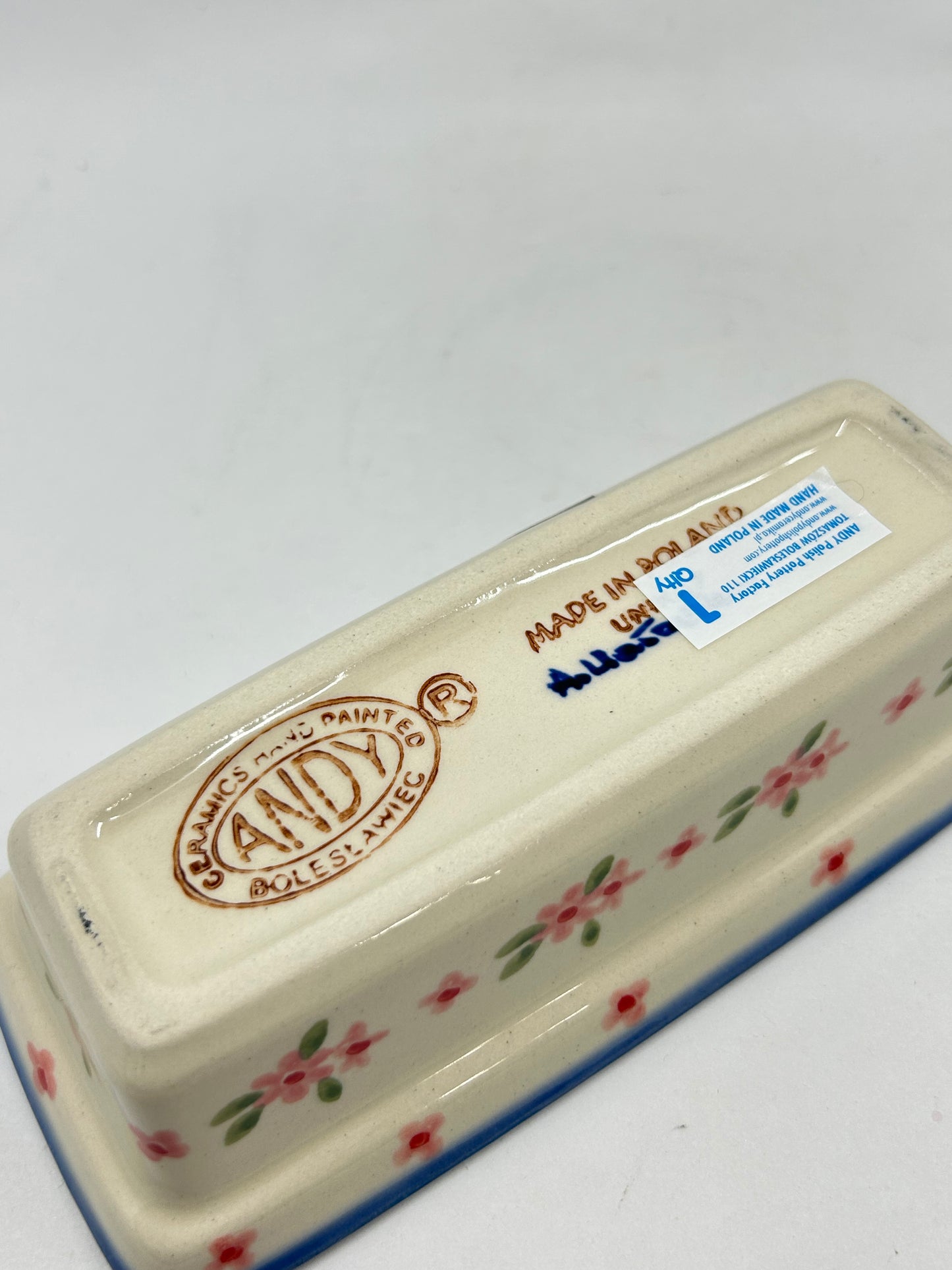 A108 - Butter Dish - D141