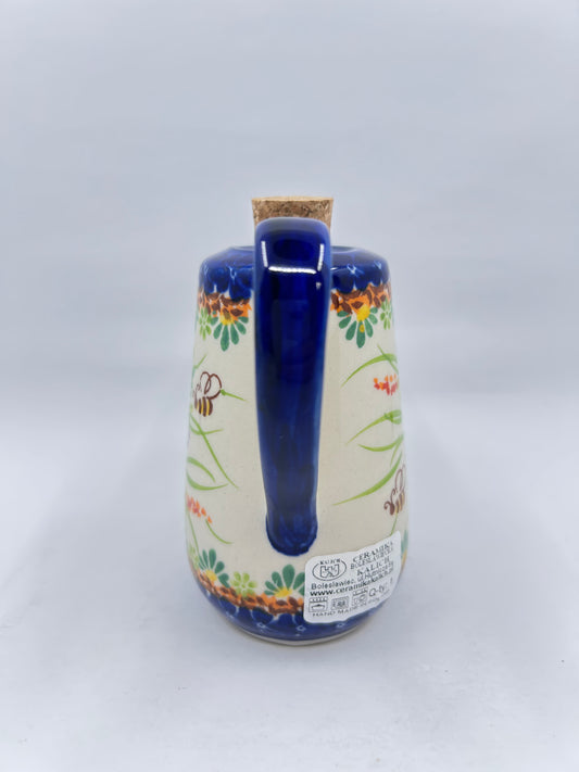 Vinegar Bottle - Giant Yellow Flowers - A1
