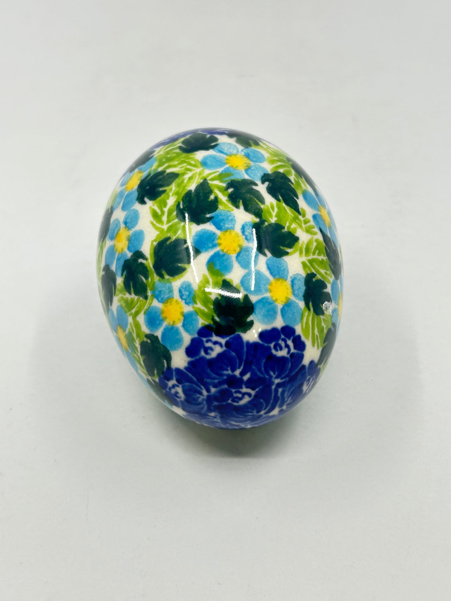 Kalich Stoneware Egg - Teal Delight -