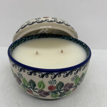 Load image into Gallery viewer, Apple Baker with Maple Bourbon Candle ~ 4W ~ Burgandy Berry Green