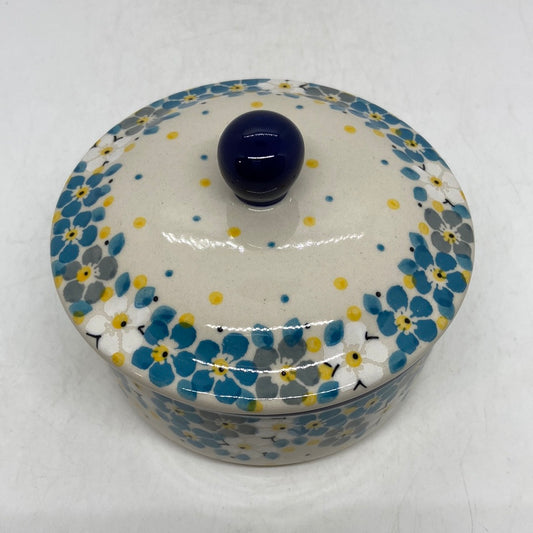 Round Covered Container ~ 5" ~ 2498X - T4!