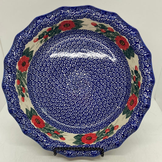 A185 Wavy Pie Plate - D15