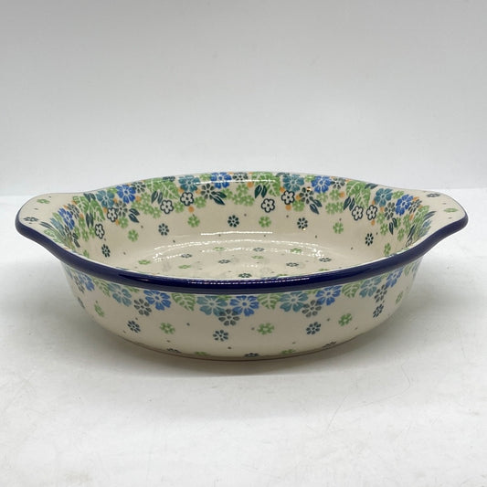 141 Baker ~ Round w/ Handles ~ 8 inch ~ 2064X ~ T3!
