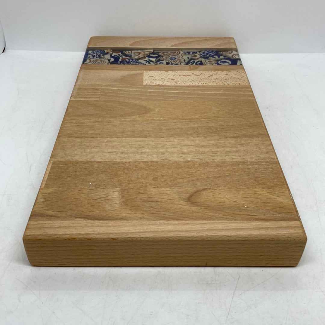 Znammi Short Mosaic Cutting Board 10 More Polish Pottery