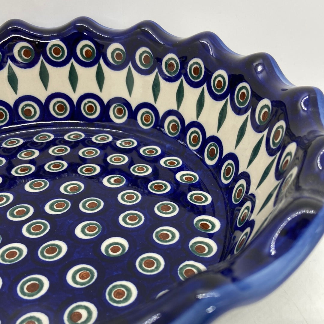 A185 Wavy Pie Plate - D43