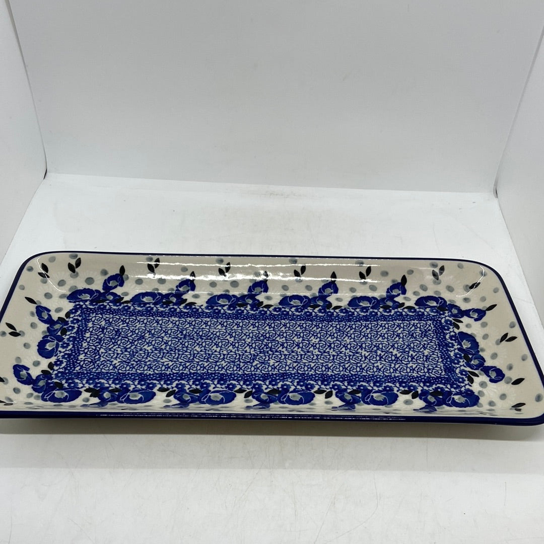 584 ~ Scalloped Tray ~ 6" x 13" ~ 2662X - T3!