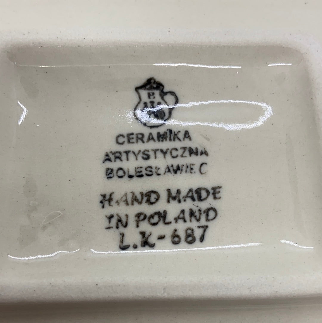 Soap Dish ~ 3.25 x 4.25 inch ~ 2381X ~ T4!