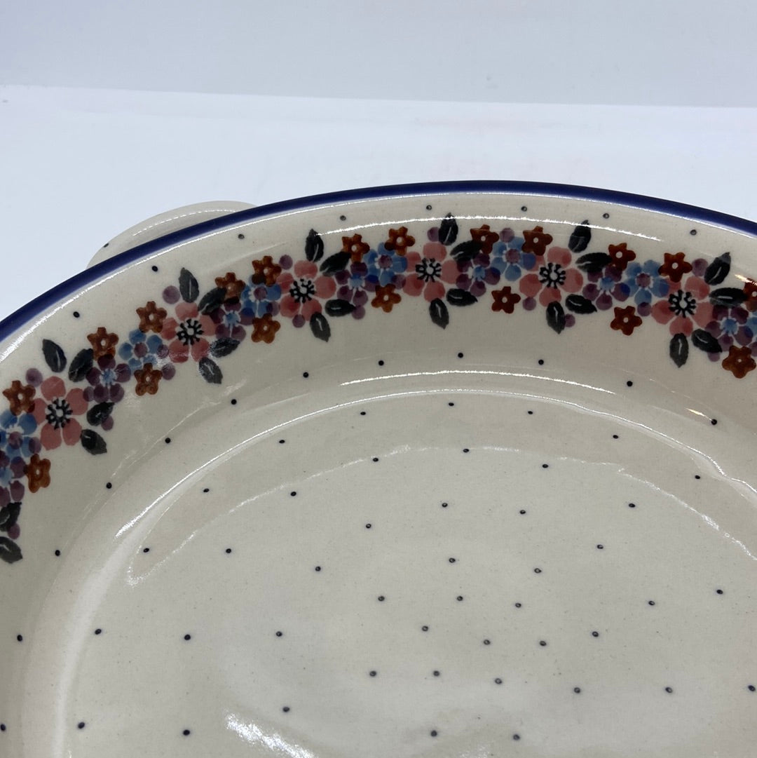 Baker ~ Round w/ Handles ~ 8 inch ~ 2067X - T1!