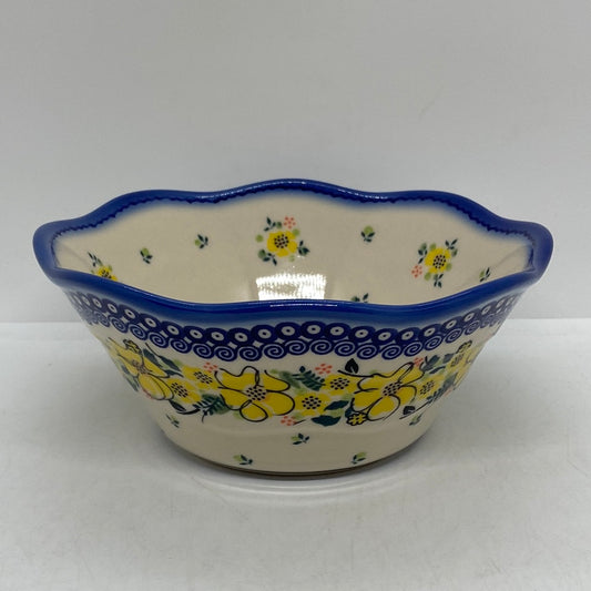 Medium Wavy Serving Bowl ~ Serving ~ 7 inch ~ U-WP3