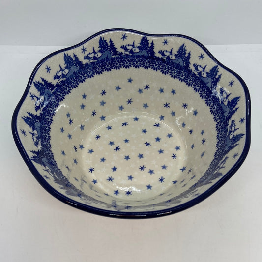 691 ~ Bowl ~ Wavy Edge ~ Small ~ 8" ~ 2329X ~ T3!