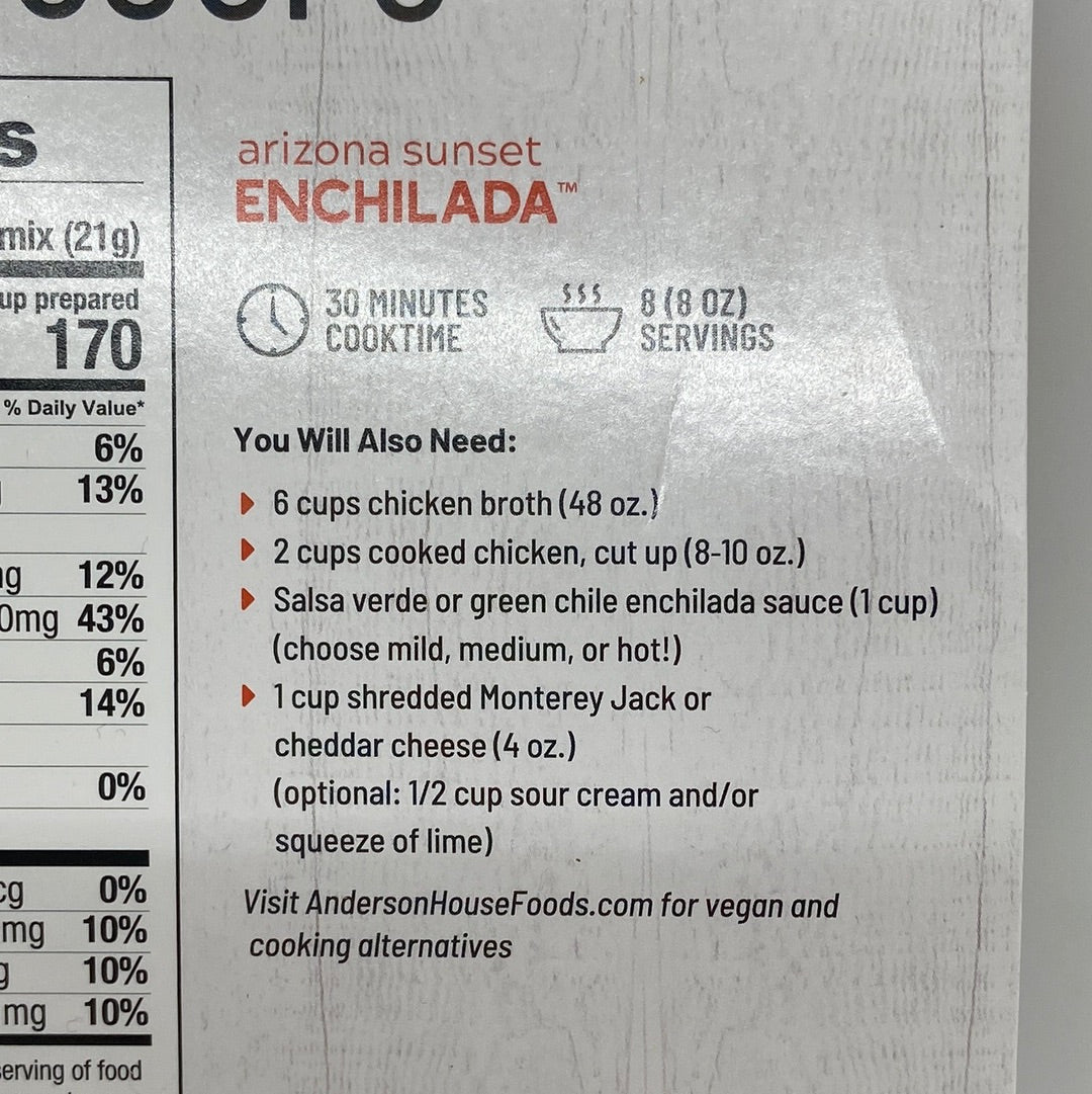 Arizona Sunset Enchilada Soup Mix