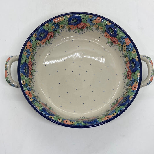Baker ~ Round w/ Handles ~ 8 inch ~ U4662 ~ U4!