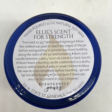 Load image into Gallery viewer, Ellie's Scent for Strength Fundraiser Candle