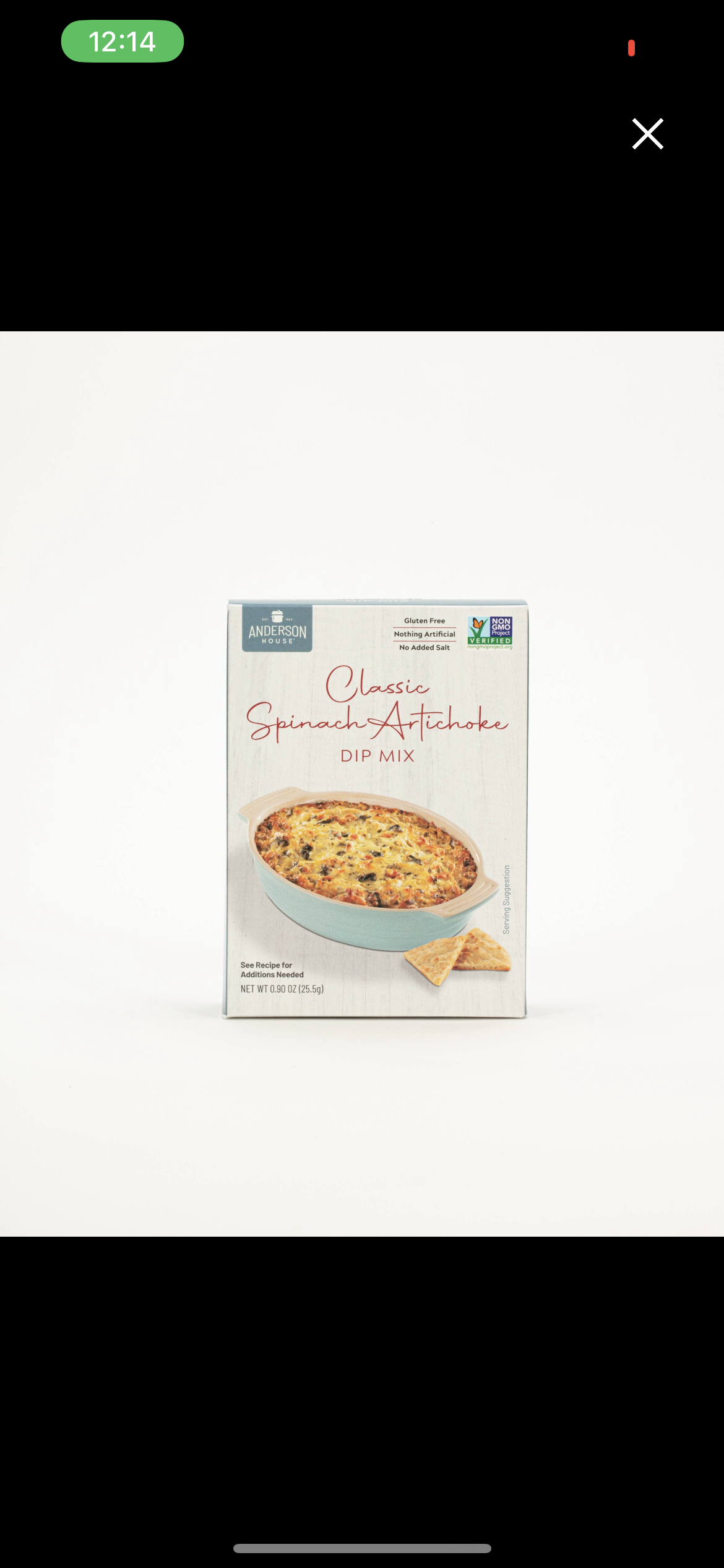 Spinach Artichoke Dip Mix