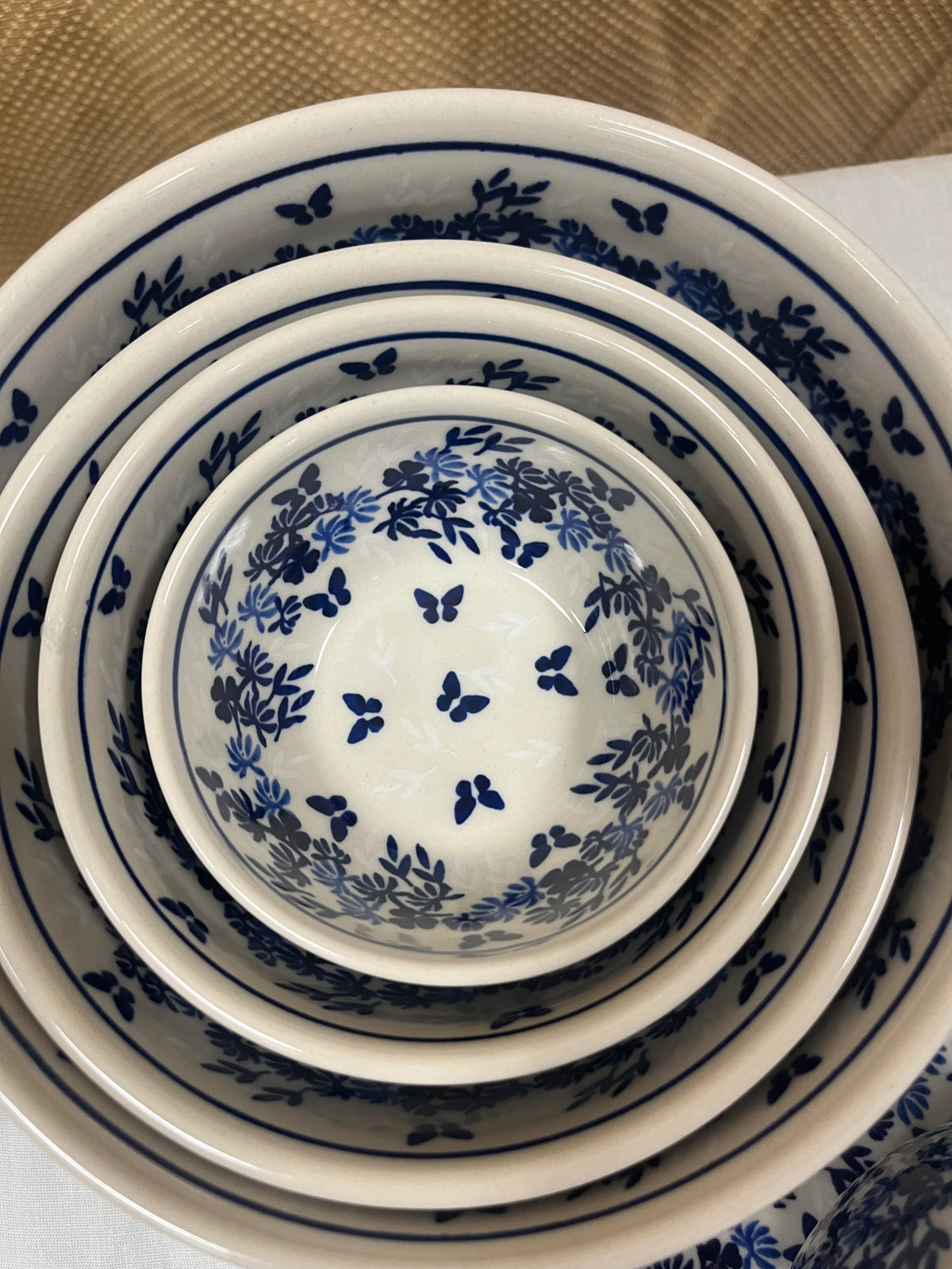 Lady Blue Polish Pottery