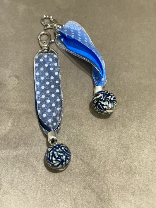 Manufaktura Keychain - Green Swirl