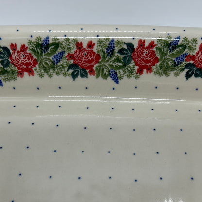 854 ~ Baker ~ Rectangular w/Rim ~ Lasagna ~ 11.25" x 13.75" ~ 1958X ~ T4!