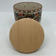 Load image into Gallery viewer, Round Covered Container ~ 4&quot; ~ U-BK1