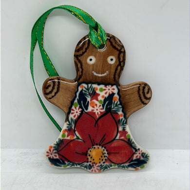 B15 Girl Gingerbread Ornament - A-S5