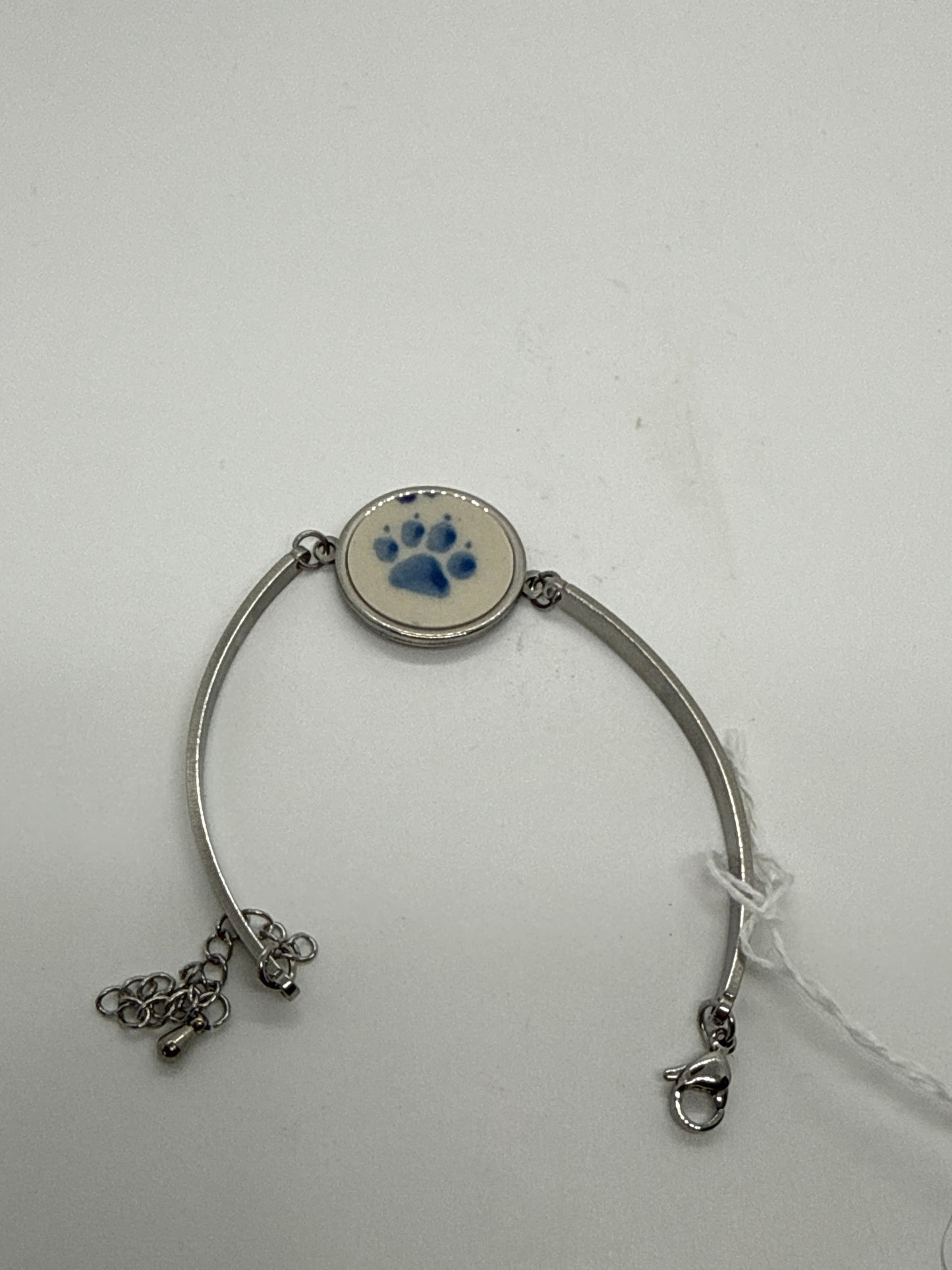 Sylvia Round Animal Print Steel Bracelet