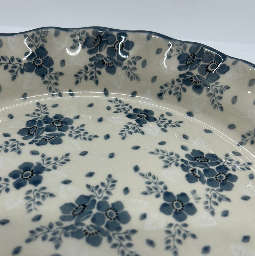 636 ~ Pie Plate ~ Fluted ~ 10" ~ 2374* - T3*
