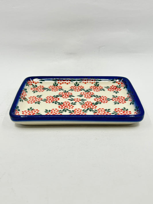 Flat Soap Dish with Rim - D88