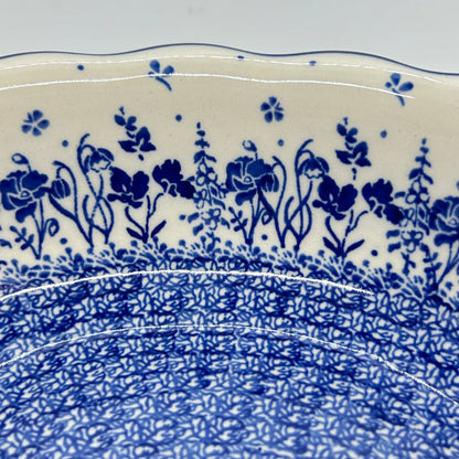 Scalloped Oval Baker ~ 9 inch ~ 2914X - T4!