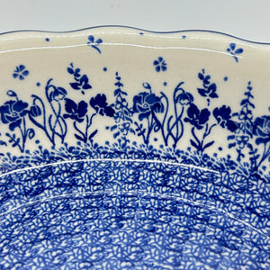 Scalloped Oval Baker ~ 9 inch ~ 2914X - T4!