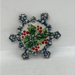 Ornament ~ Snowflake ~ 3 x 3 inch ~ 1734 ~ T4!
