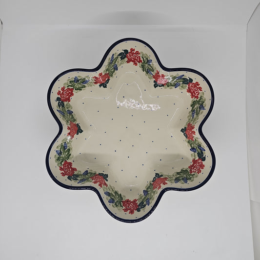 Flower Shaped Baker ~ 9.25" ~ 1958X - T4!