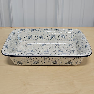 854 ~ Baker ~ Rectangular w/Rim ~ Lasagna ~ 11.25" x 13.75" ~ 2867X - T3!