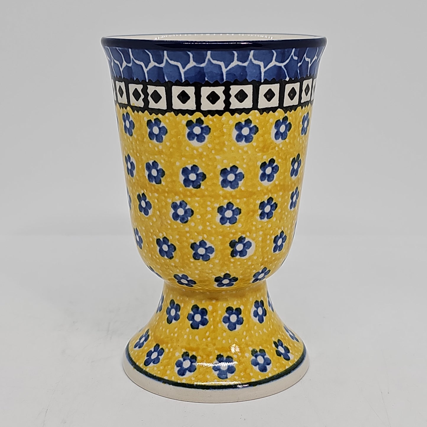 Pottery Wine Mug - 0859X- T3!