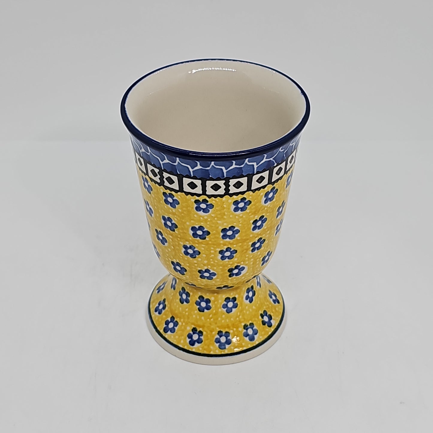 Pottery Wine Mug - 0859X- T3!