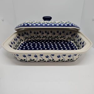 Baker ~ Covered Casserole ~ 9.5 x 12 inch ~ 377OX ~ T3!