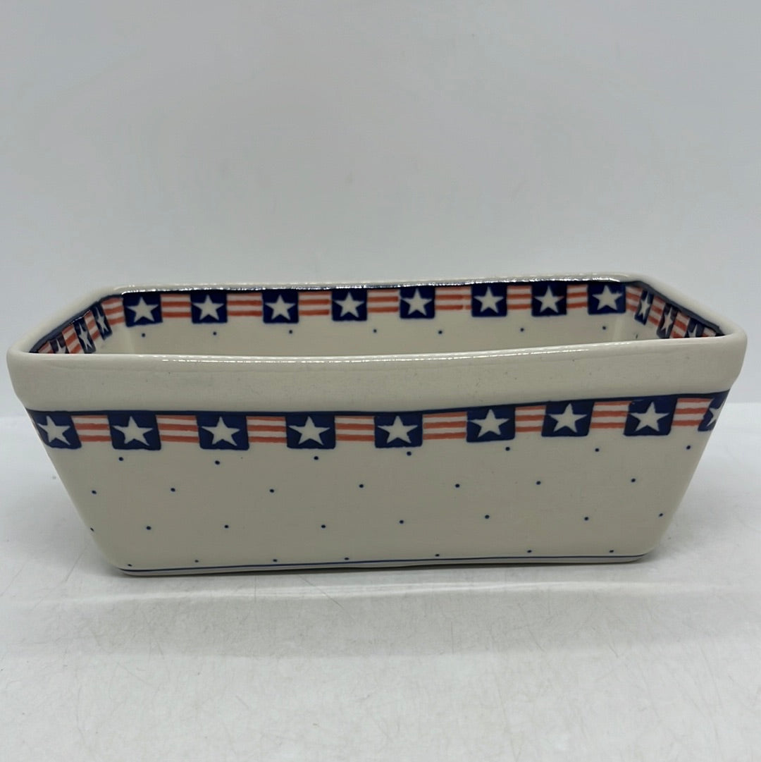 Baker ~ Loaf Pan ~  8”L x 4.5”W x 3”H - 0254 - T1!
