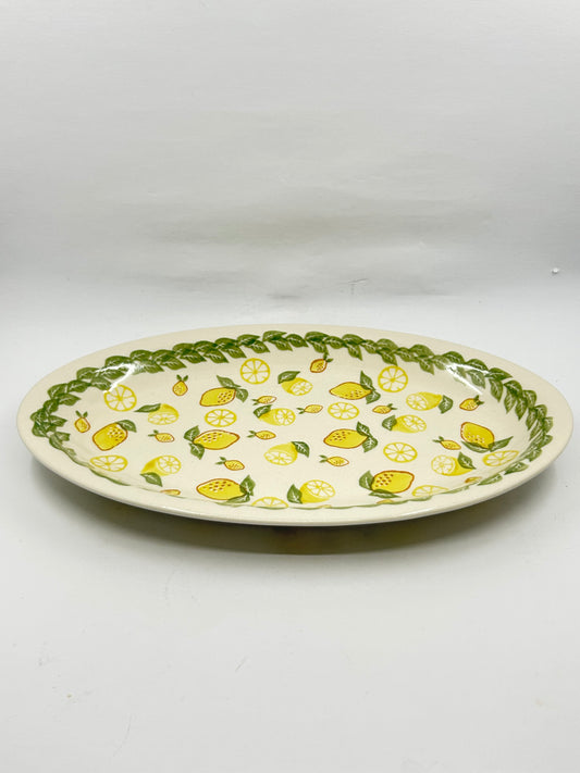 Oval Tray - Andy - Lemon