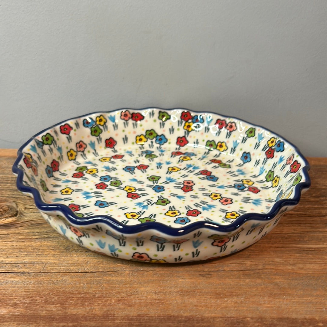 Pie Plate ~ Fluted ~ 10 inch ~ U4884 ~ U3*